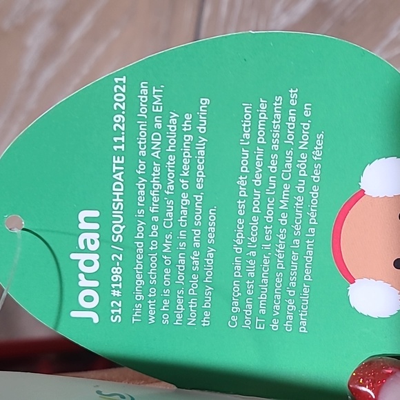 New Gingerbread couple squishmallows - Picture 4 of 7